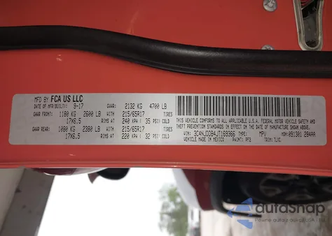 2018 Jeep Compass Trailhawk 4X4 из США, поврежденный, VIN 3C4NJDDB4JT169366